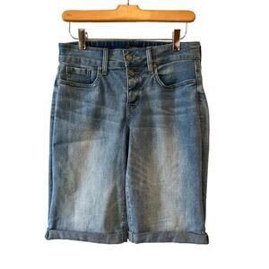 NYDJ Briella Bermuda Denim Jean Shorts 2